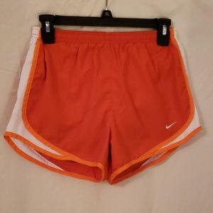 Nike Tempo shorts orange running athletic shorts